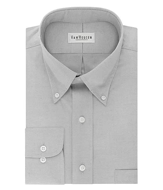 Men's Dress Shirt Regular Fit Non Iron Solid