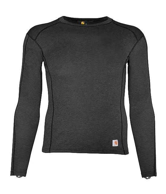 Men's Force Heavyweight Polyester-Wool Base Layer Long Sleeve Shirt