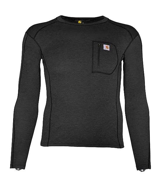 Men's Force Heavyweight Thermal Base Layer Long Sleeve Pocket Shirt