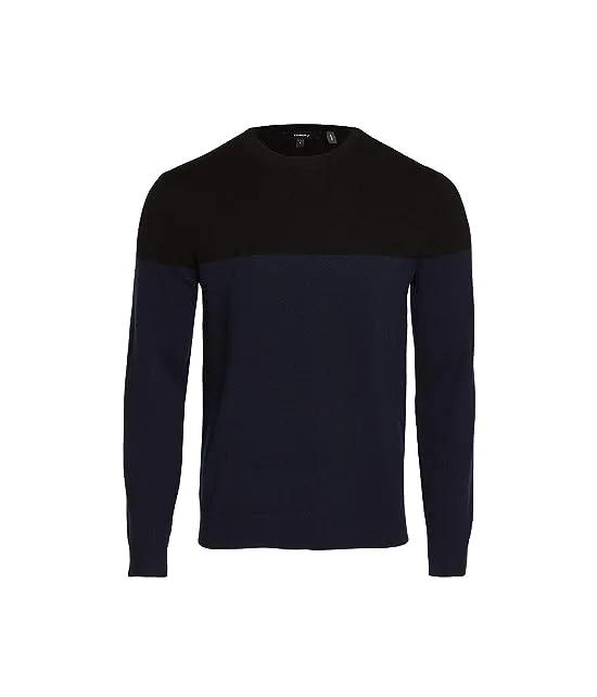 Men's Hilles Cashmere Colorblocked Sweater
