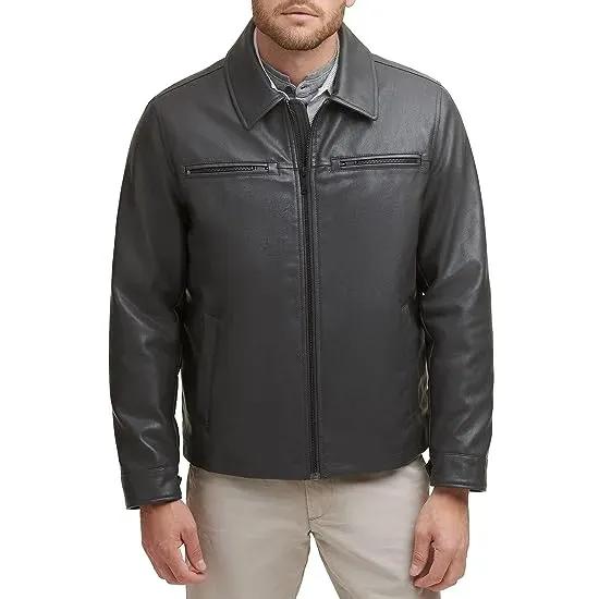 Men's James Faux Leather Jacket