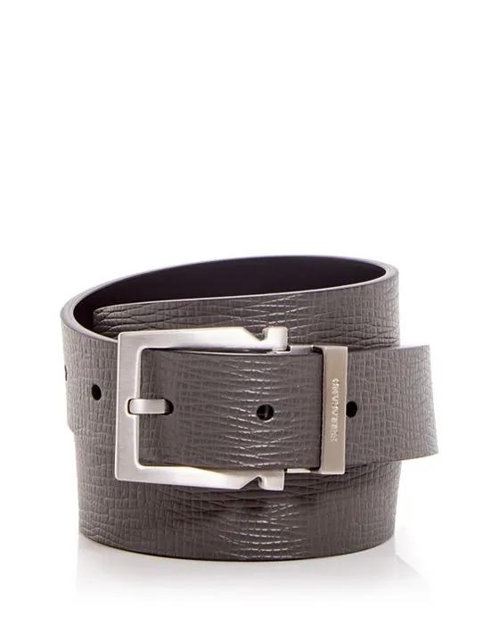 Men's Leather Reversible Belt 