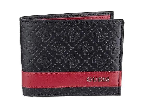 Men's Leather Slim Bifold Wallet