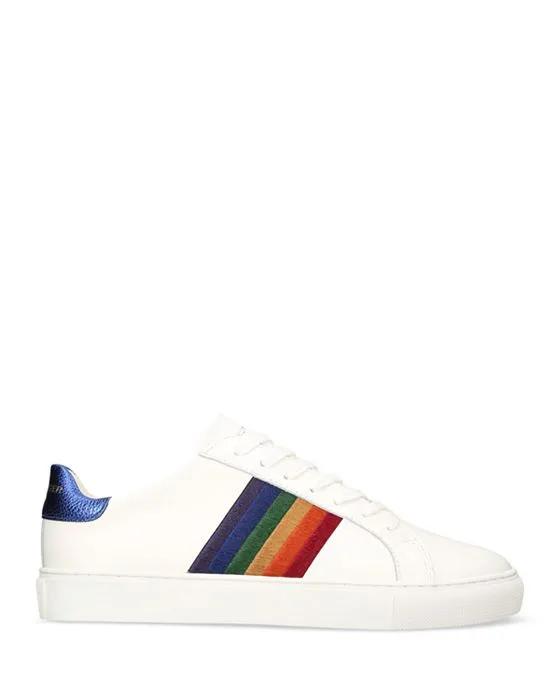 Men's Lennon Rainbow Lace Up Sneakers 