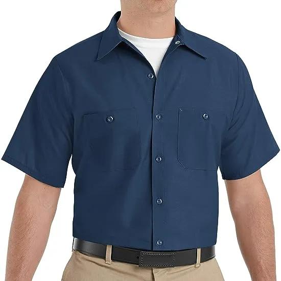 Men's Micro Check Uniform Shirt