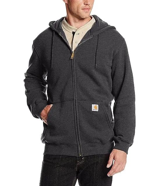 Men's Midweight Hooded Zip-Front Sweatshirt