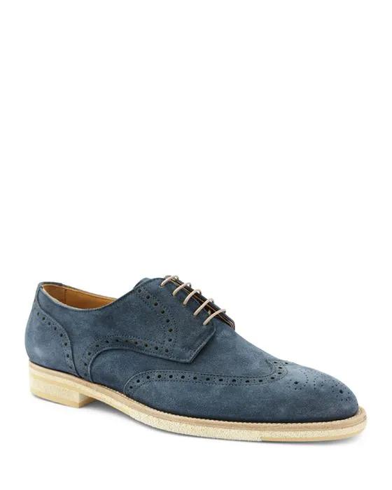 Men's Milano Lace Up Wingtip Oxford Shoes  