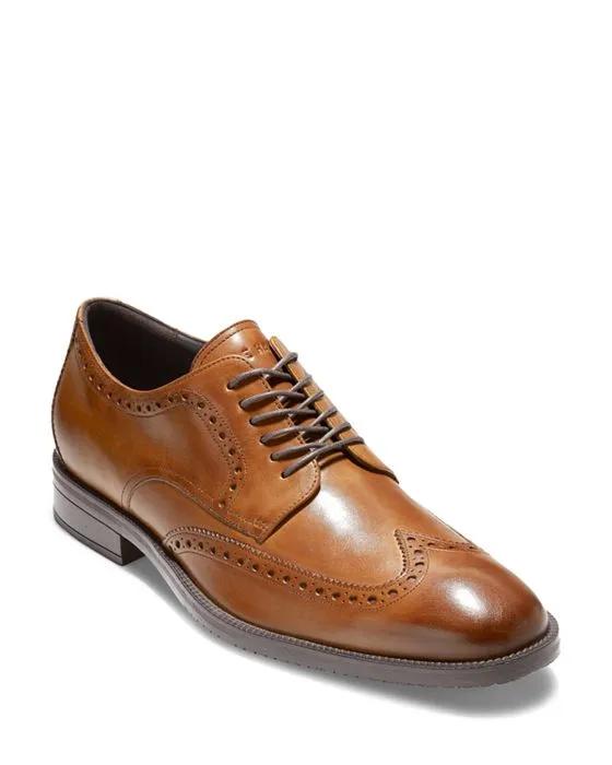 Men's Modern Essentials Lace Up Wingtip Oxford Dress Shoes