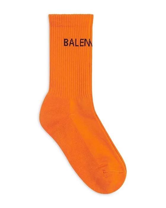 Men's Orange Tennis Socks