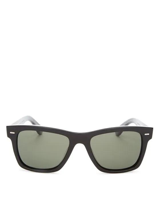 Men's Polarized Oliver Square Sunglasses, 54mm