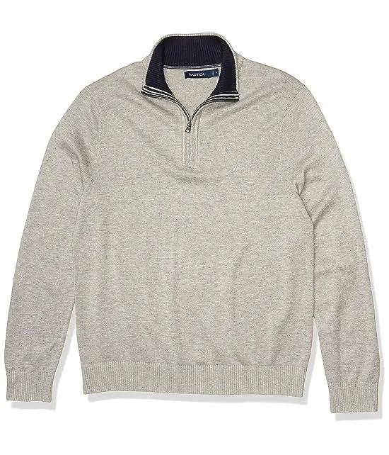 Men's Quarter-Zip Sweater