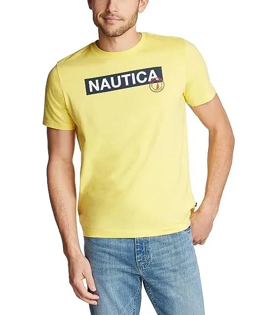 Men's Short Sleeve 100% Cotton Nautical Series Graphic Tee