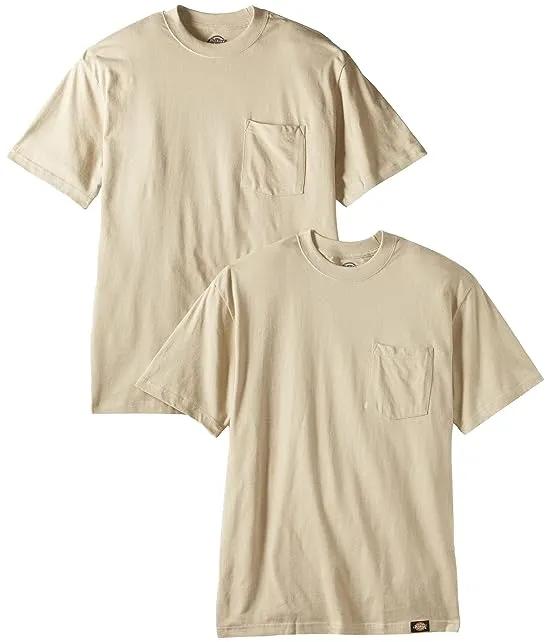 Men's Short Sleeve Pocket T-Shirts Two-Pack