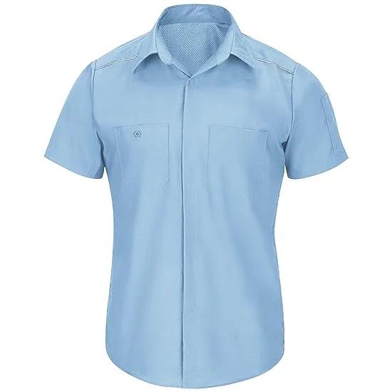 Men's Short Sleeve Pro Airflow Work Shirt, Charcoal, XX-Large