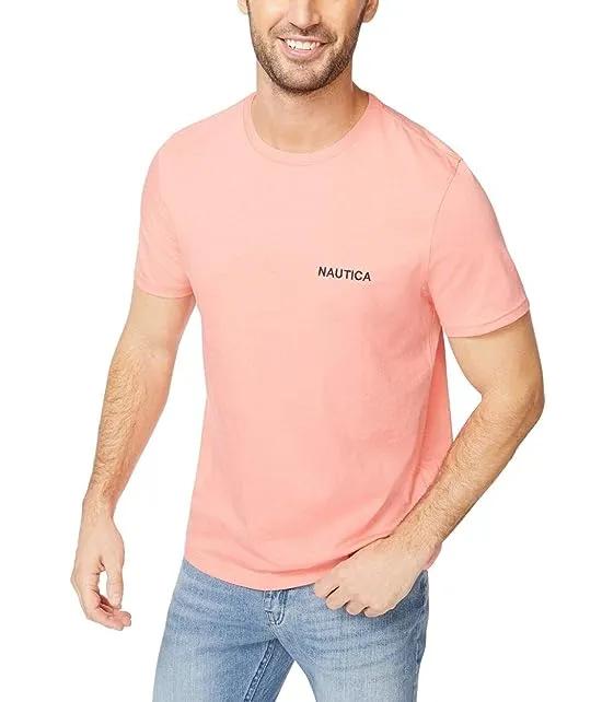 Men's Short Sleeve Solid Crew Neck T-Shirt