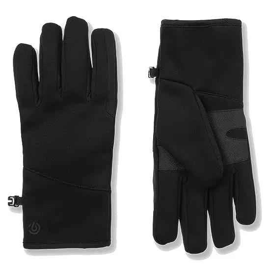 Men's Softshell Glove, Windproof And Water Resistant