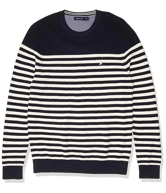Men's Stripe Knit Sweater