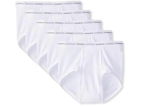 Men's Tagless White Briefs with ComfortFlex Waistband-Multiple Packs Available