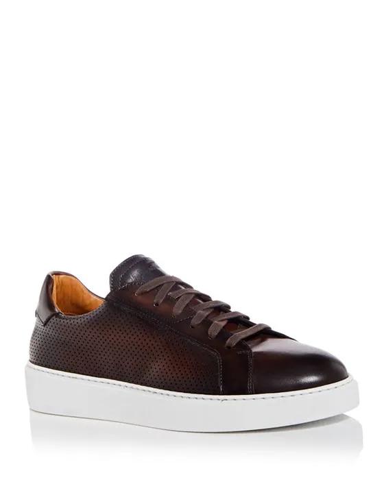 Men's Tommy Perforated Low Top Sneakers