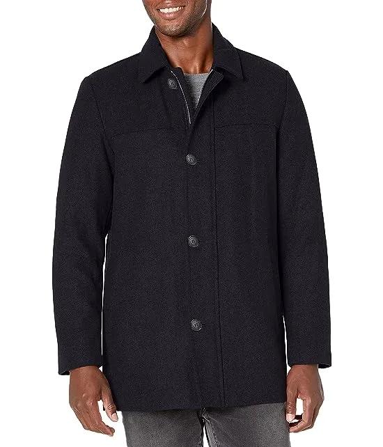 Men's Weston Wool Blend Scarf Coat