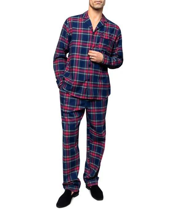 Men's Windsor Tartan Flannel Pajama Set