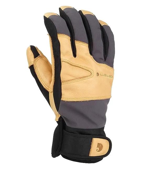 Men's Winter Dex Cow Grain Leather Trim Glove