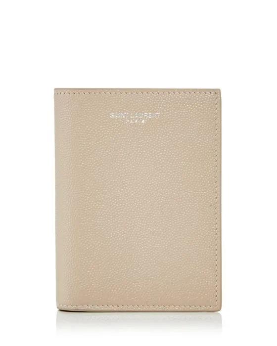 Men's YSL Leather Bifold Wallet