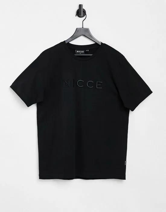 mercury t-shirt in black
