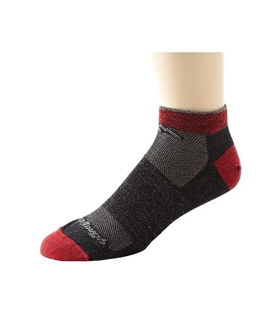 Merino Wool No Show Mesh Socks