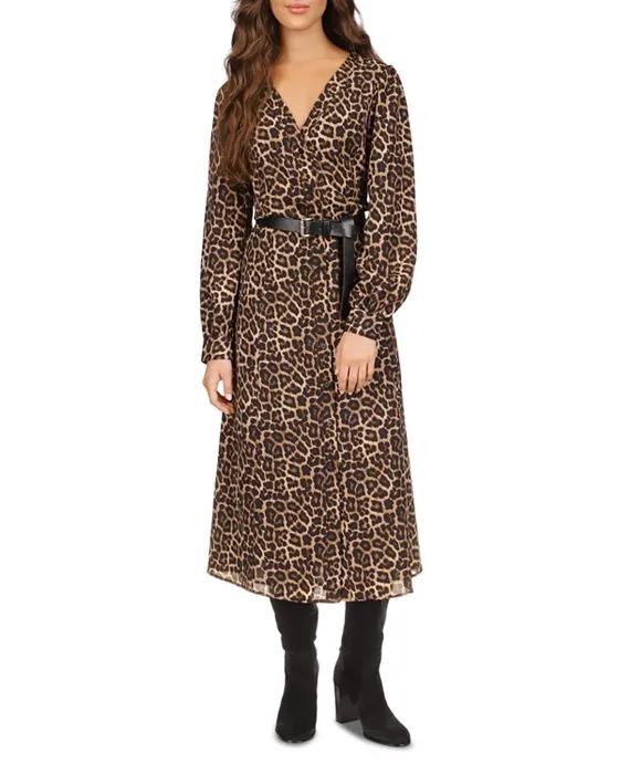 MICHAEL Kate Cheetah Print Dress