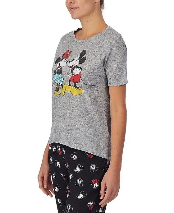 Mickey & Minnie Short Sleeve Sleep T-Shirt
