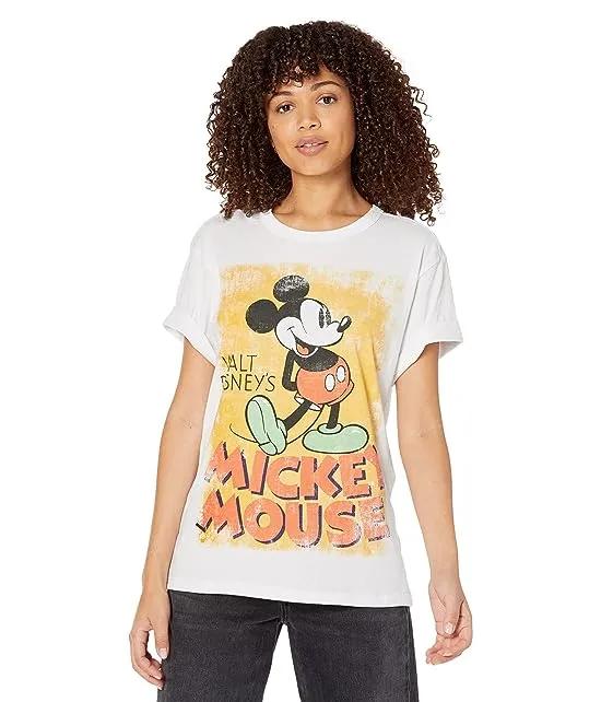Mickey Mouse Cotton Jersey Crew Tee