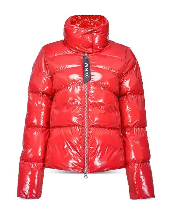 Micro Caban Puffer Jacket