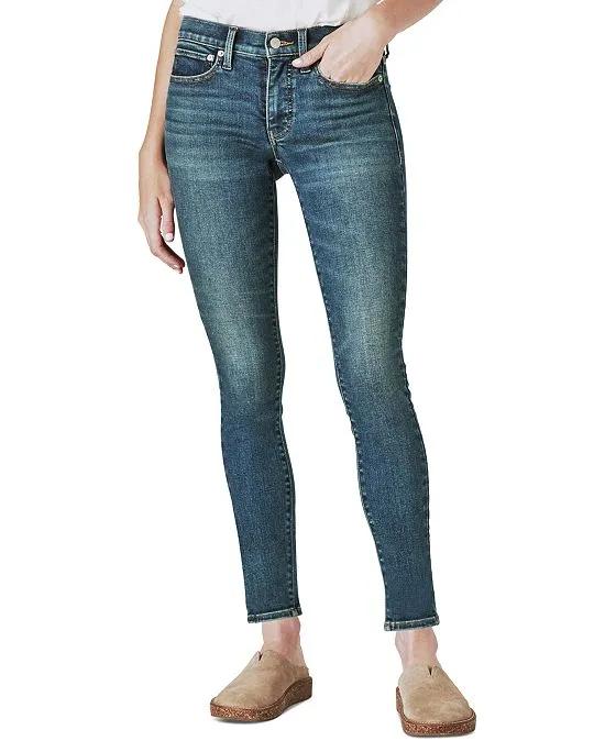 Mid Rise Ava Skinny Jeans