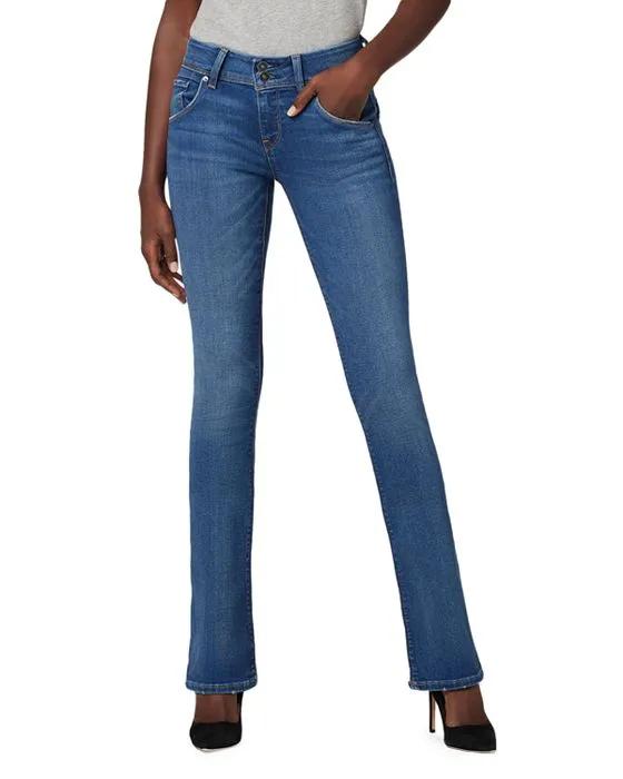 Mid Rise Baby Bootcut Jeans in Excursion