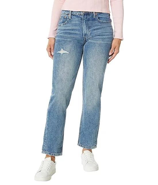 Mid-Rise Boy Jeans in After Hours Destructed