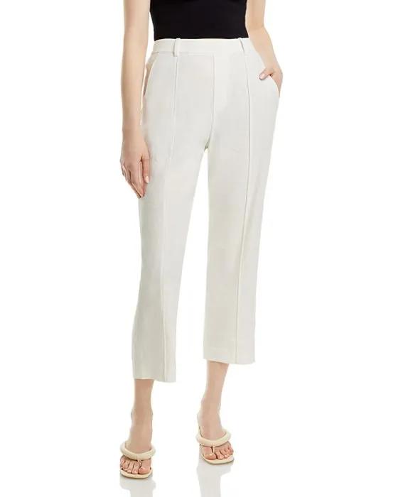 Mid Rise Tapered Pants 