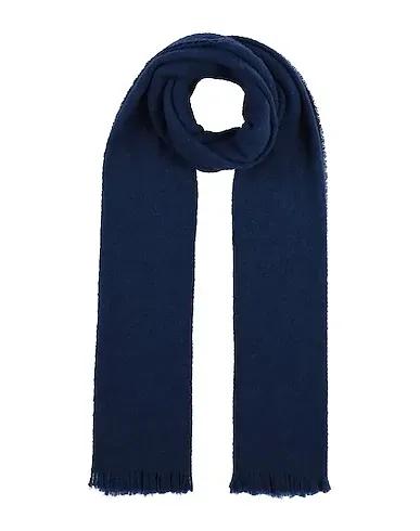 Midnight blue Bouclé Scarves and foulards