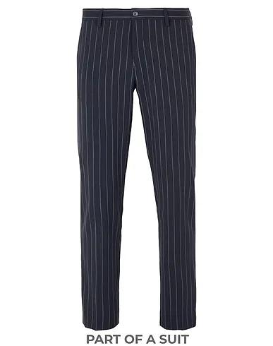 Midnight blue Casual pants WOOL-BLEND SLIM FIT TROUSERS