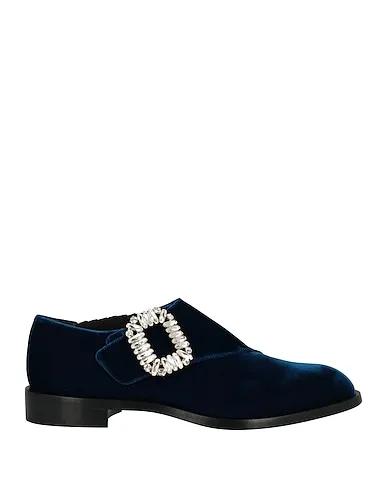 Midnight blue Chenille Loafers