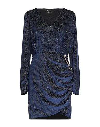 Midnight blue Chenille Short dress