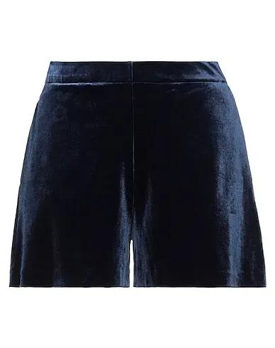 Midnight blue Chenille Shorts & Bermuda