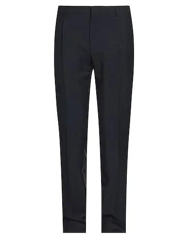 Midnight blue Cool wool Casual pants