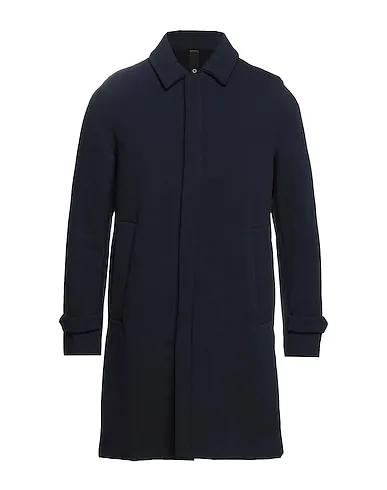 Midnight blue Cotton twill Coat