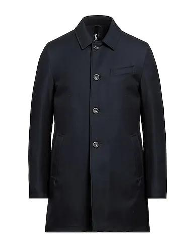 Midnight blue Cotton twill Coat