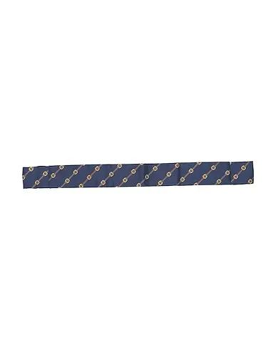 Midnight blue Cotton twill Fabric belt