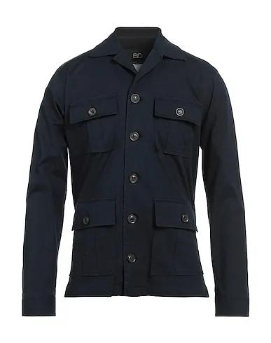 Midnight blue Cotton twill Jacket
