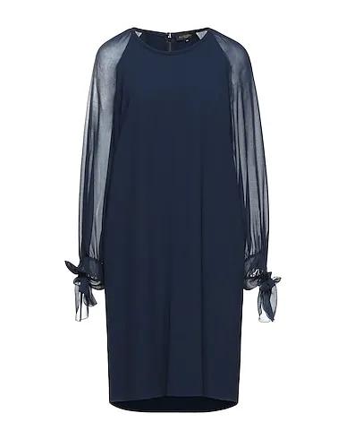 Midnight blue Crêpe Midi dress