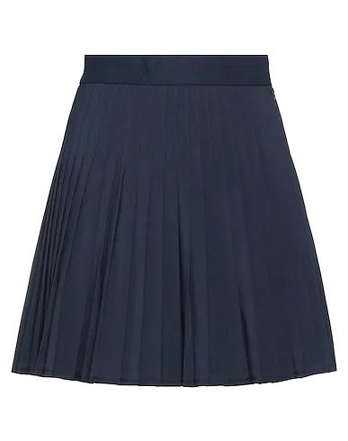 Midnight blue Crêpe Mini skirt