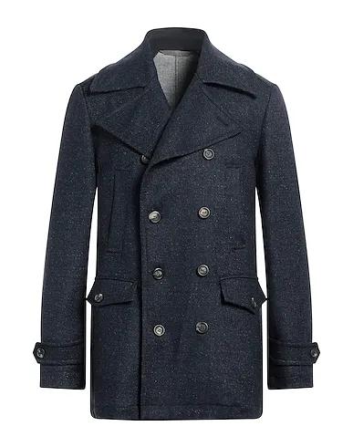 Midnight blue Flannel Coat